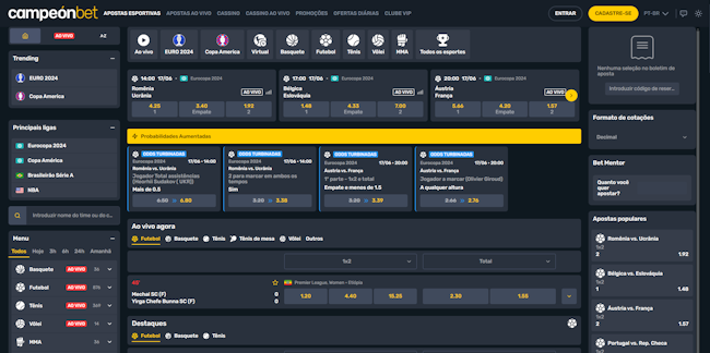 Suporte sportingbet
